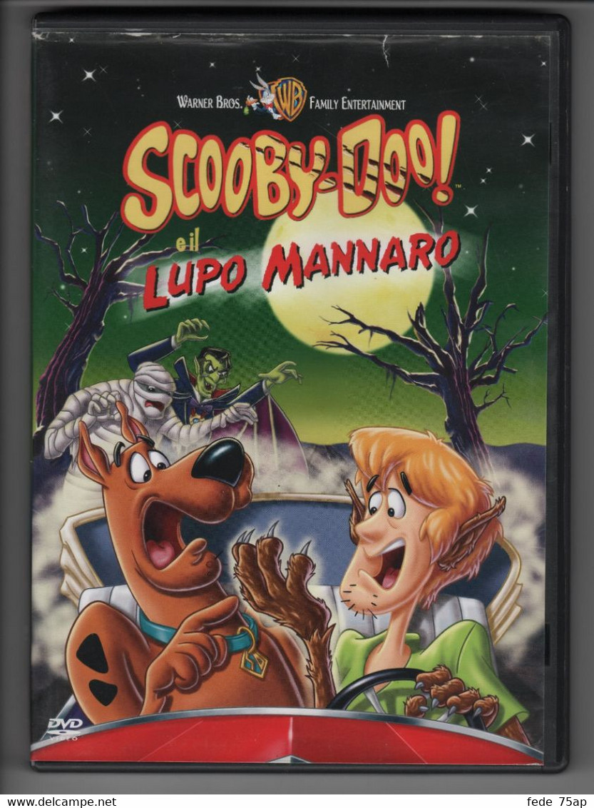 DVD "SCOOBY-DOO E IL LUPO MANNARO" Originale - Animatie