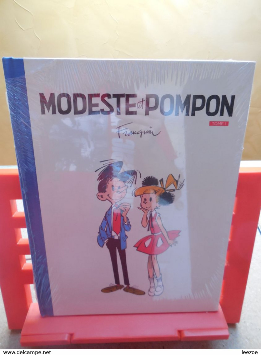 BD FRANQUIN MODESTE ET POMPON, DUPUIS T1 NEUF, Dos Toilé Luxe ..1B0122 - Modeste Et Pompon