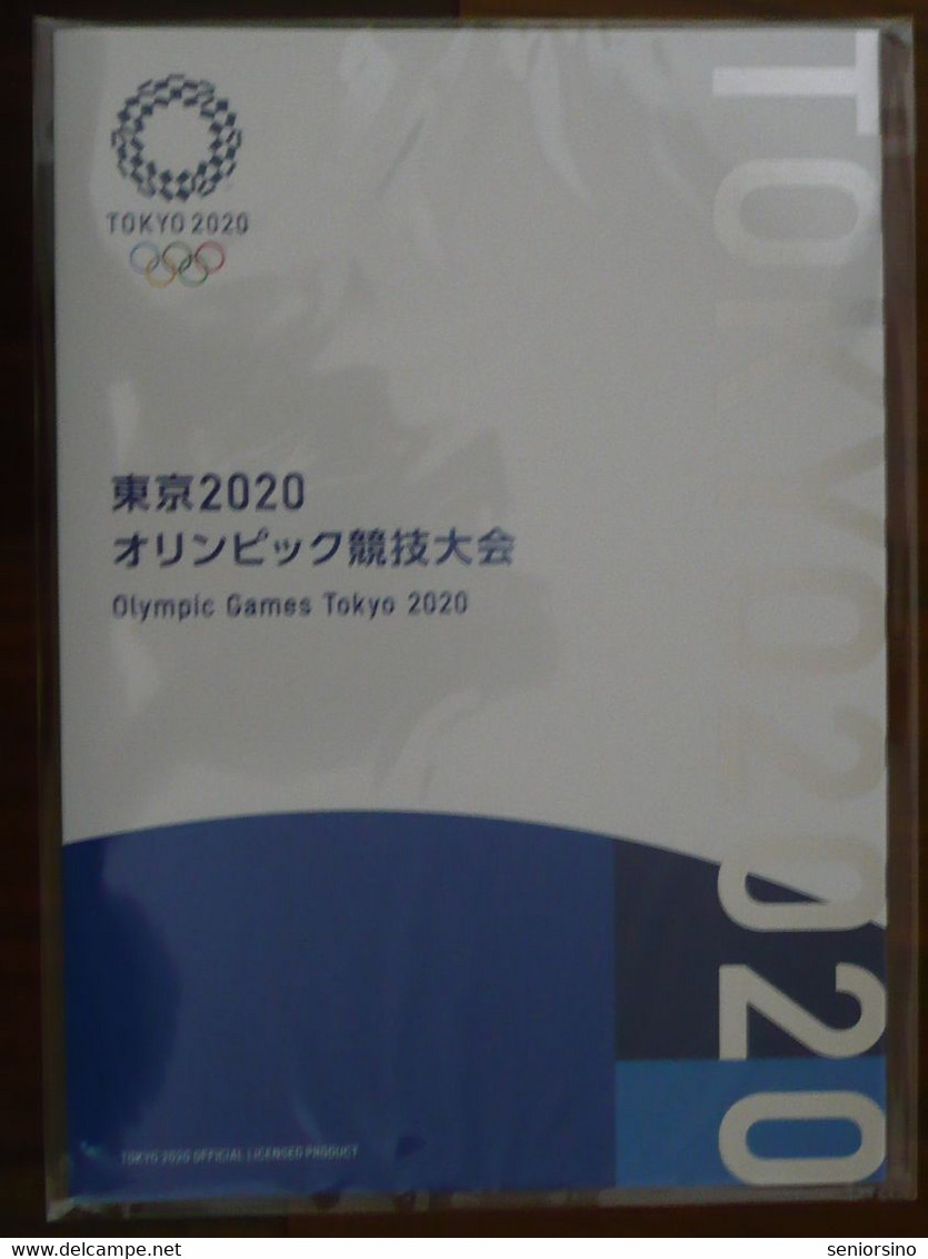 [LARGE!] Tokyo 2020 Olympic - Stamps Issue In Folder - 3 Sheets And Souvenir Sheet - Eté 2020 : Tokyo