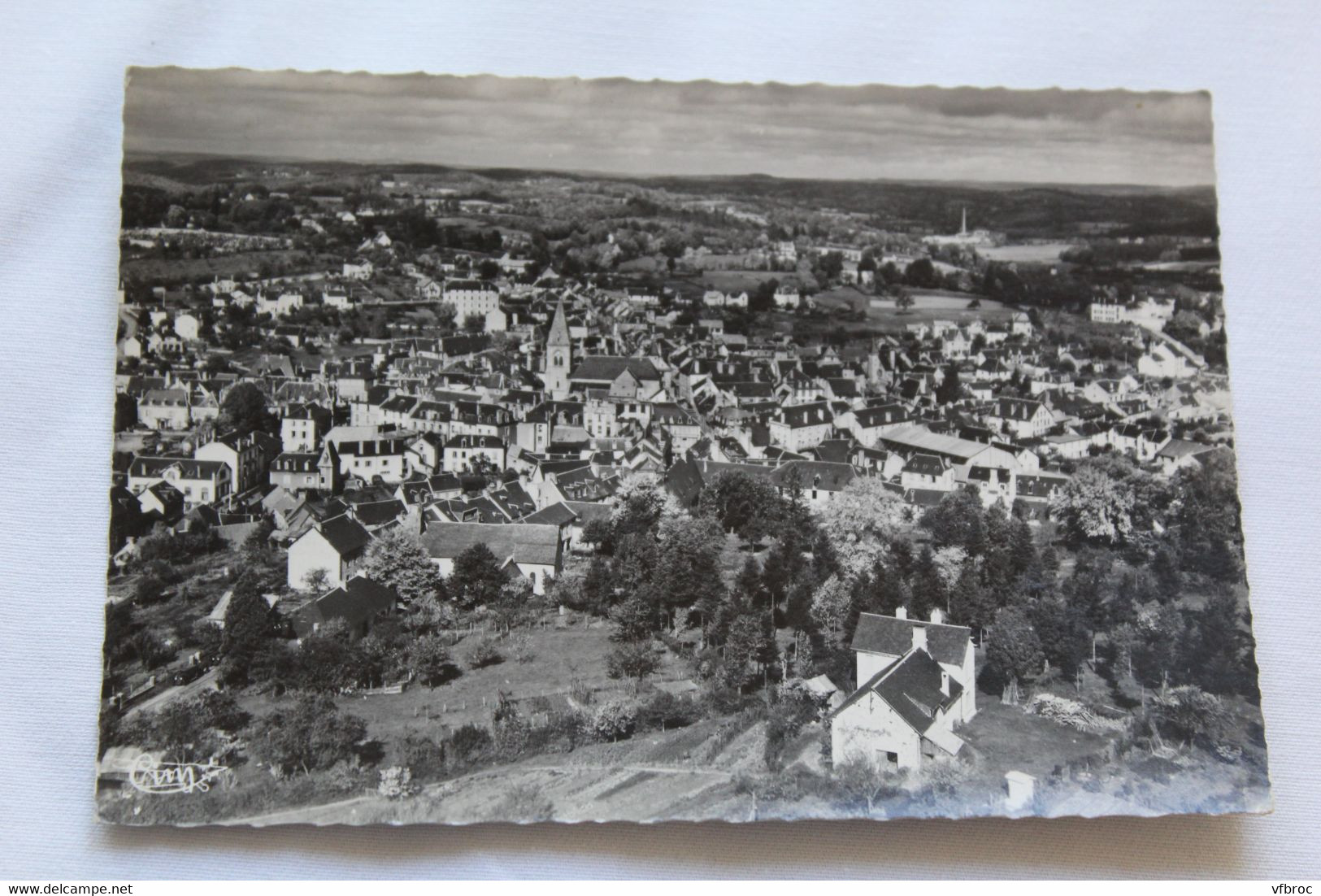 Cpm, Ussel, Vue Aérienne, Corrèze 19 - Ussel