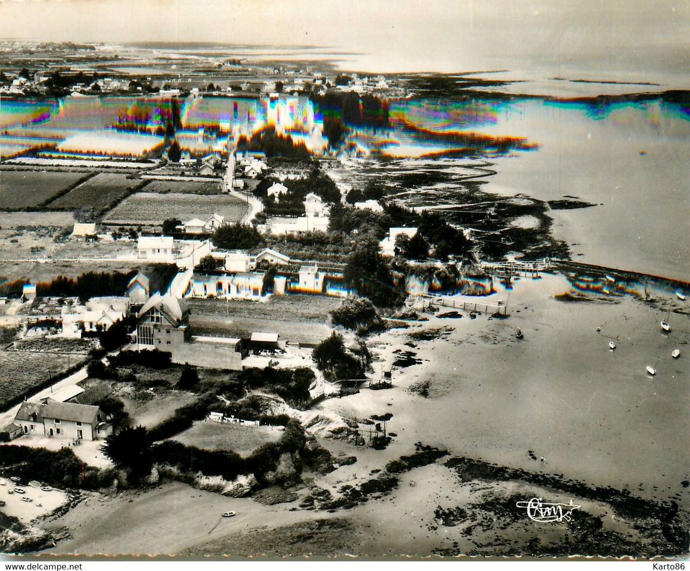 La Plaine Sur Mer * Vue Aérienne Sur Le Village De Port Giraud - La-Plaine-sur-Mer