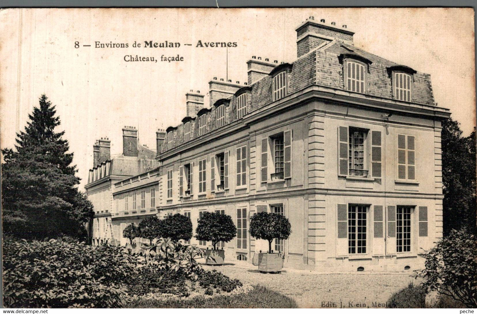 N°93992 -cpa Avernes -le Château- - Avernes