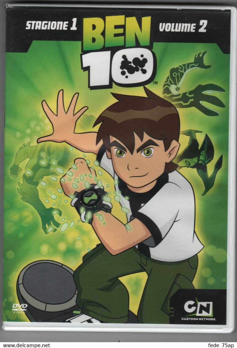 DVD Cartone Animato "BEN10" Stagione 1 Volume 2 Originale - Animatie