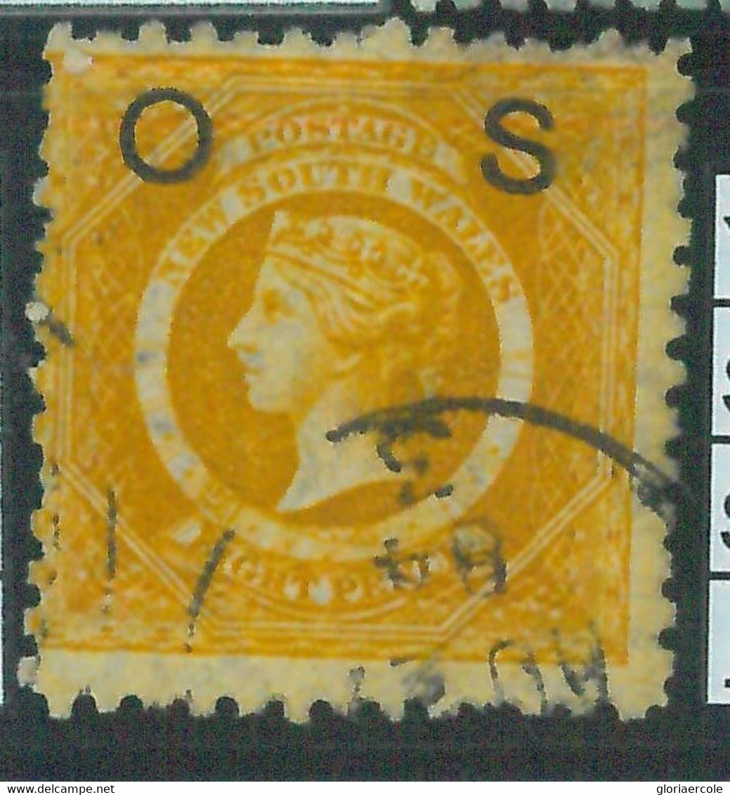 88411 - AUSTRALIA: New South Wales - STAMP S G # O10 -  Used INVERTED WATERMARK - Other & Unclassified