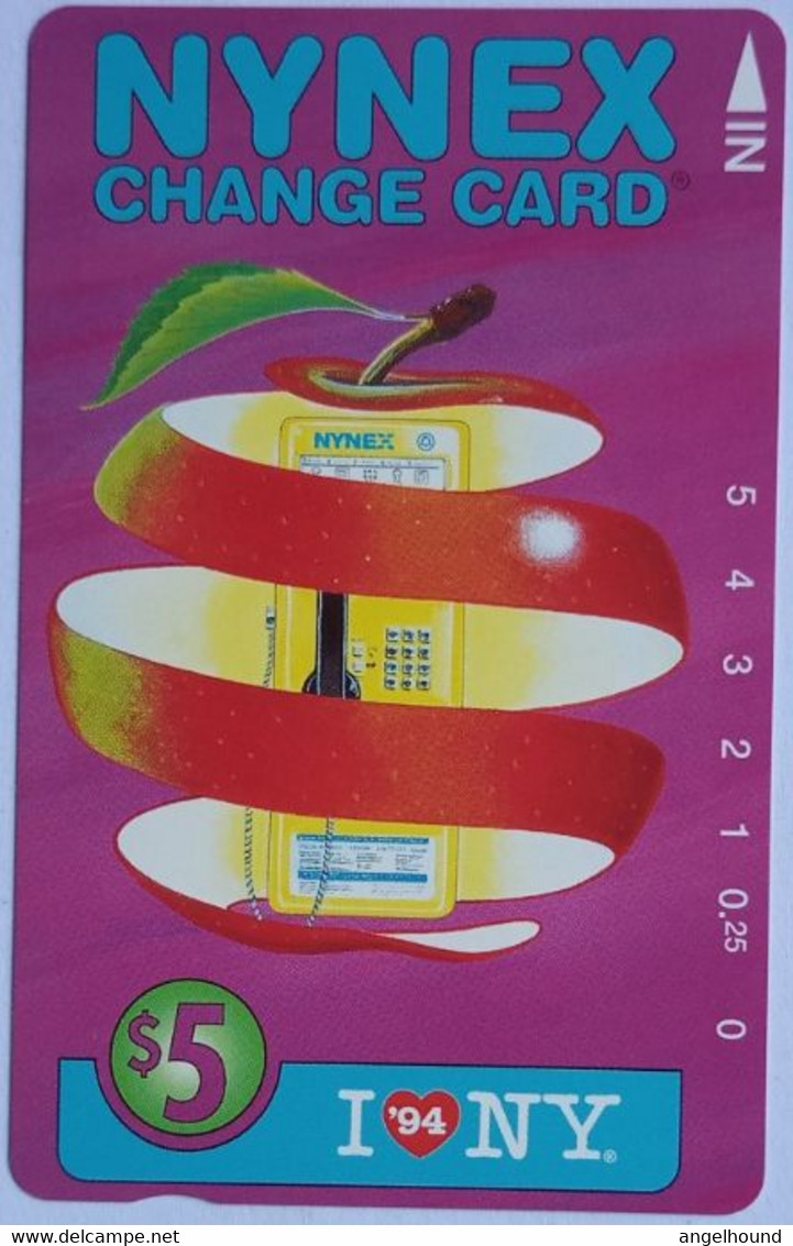 USA Nynex Mint Tamura $5 " Ilove New York ( Apple )" - [3] Magnetkarten