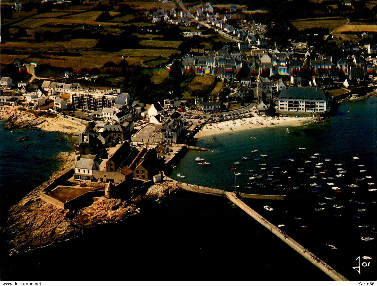 Ploemeur * Le Petit Port De Lomener Sur La Route Côtière De Lorient - Plömeur