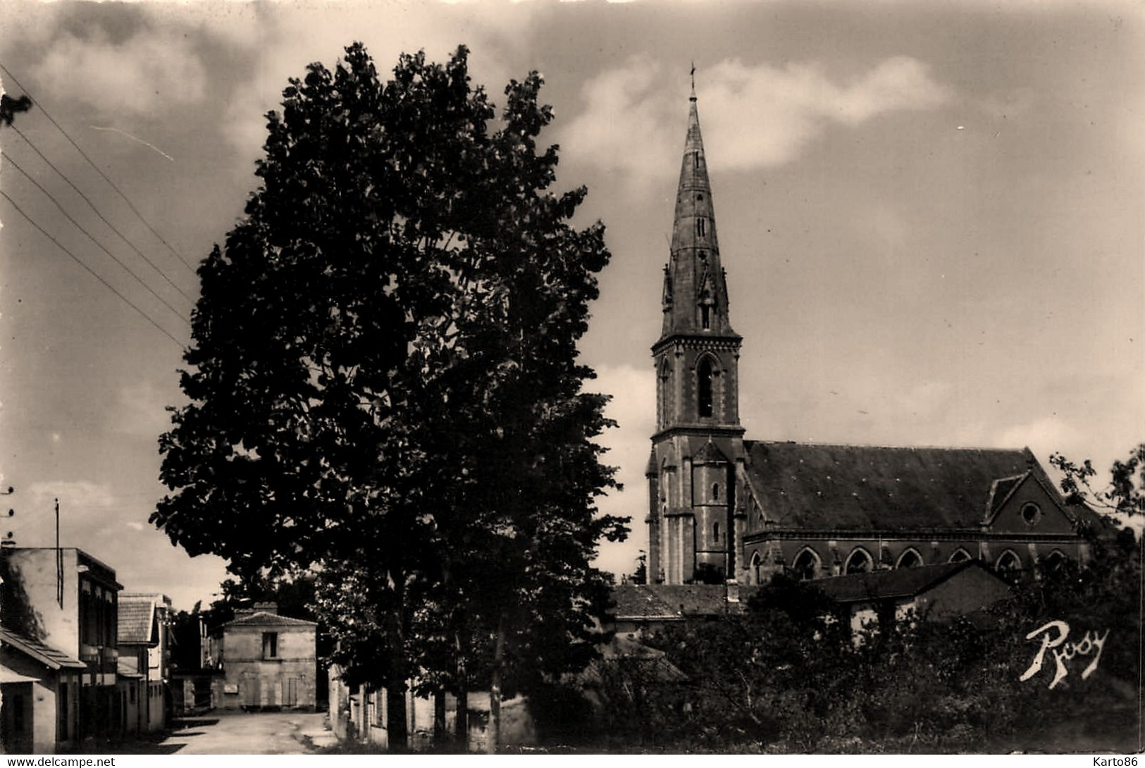 Haute Goulaine * La Route De Verson * L'église - Haute-Goulaine