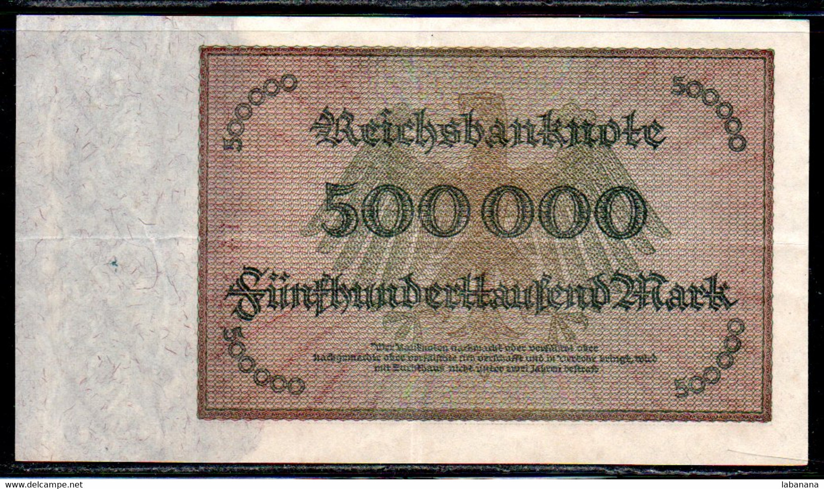 659-Allemagne 500 000m 1923 14AB132 - 500000 Mark