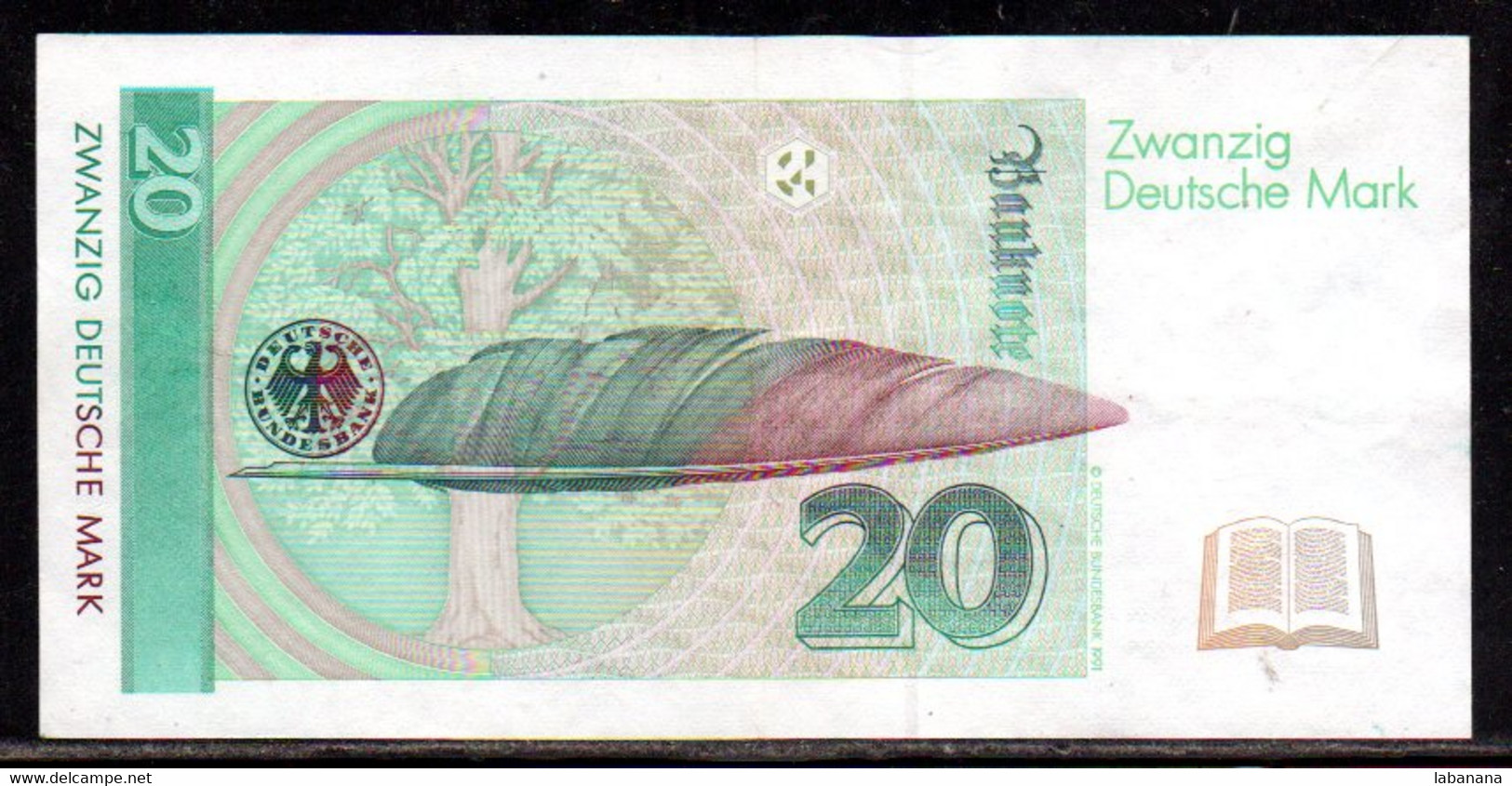 659-Allemagne 20m 1993 DA069L3 - 20 Deutsche Mark