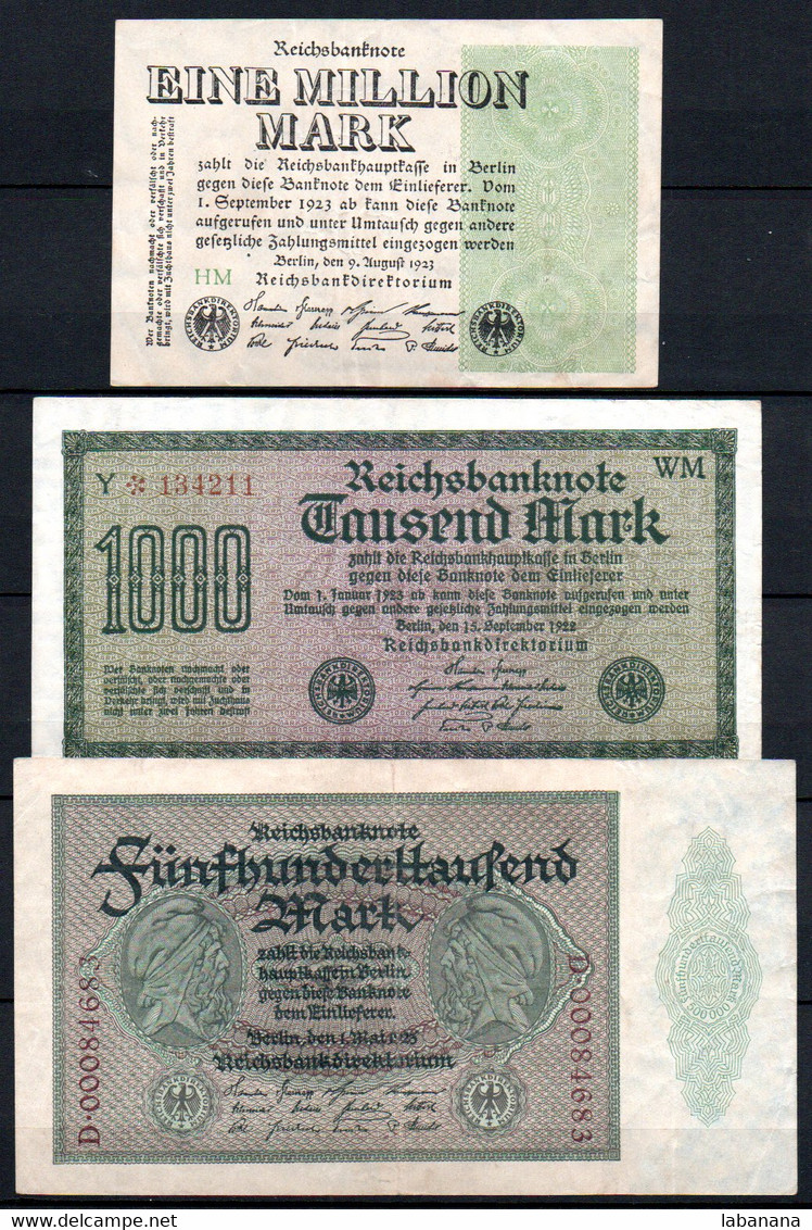 659-Allemagne Lot De 7 Billets - Sammlungen