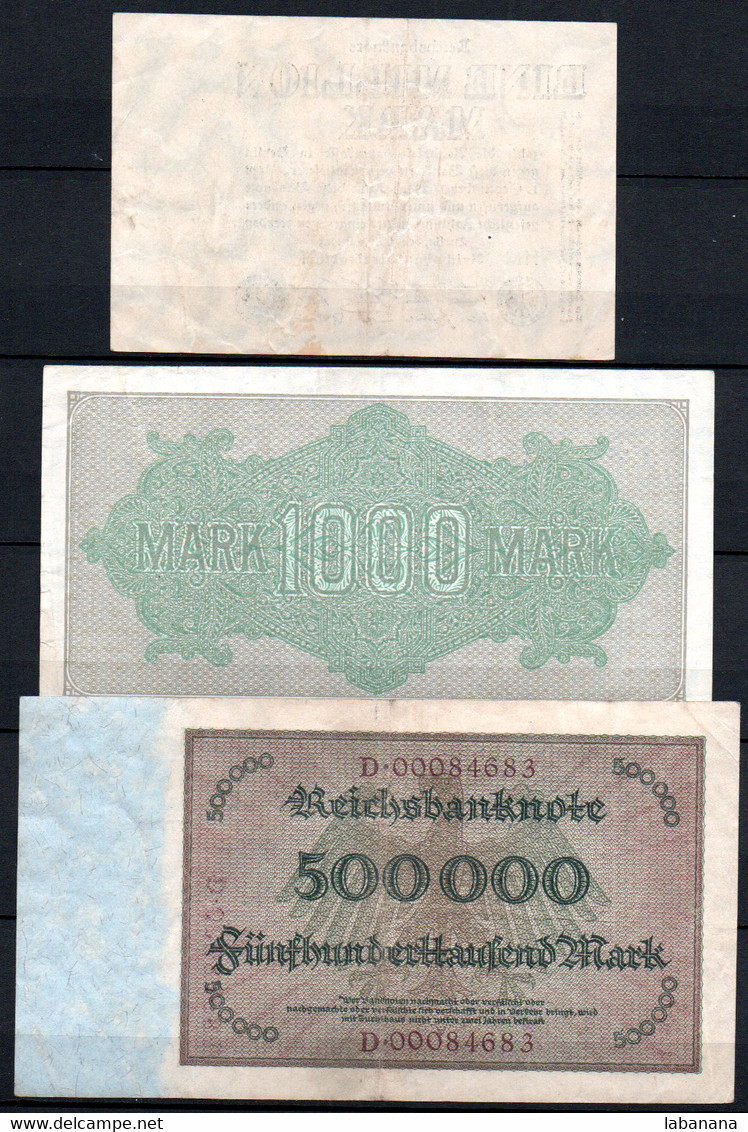 659-Allemagne Lot De 7 Billets - Collezioni