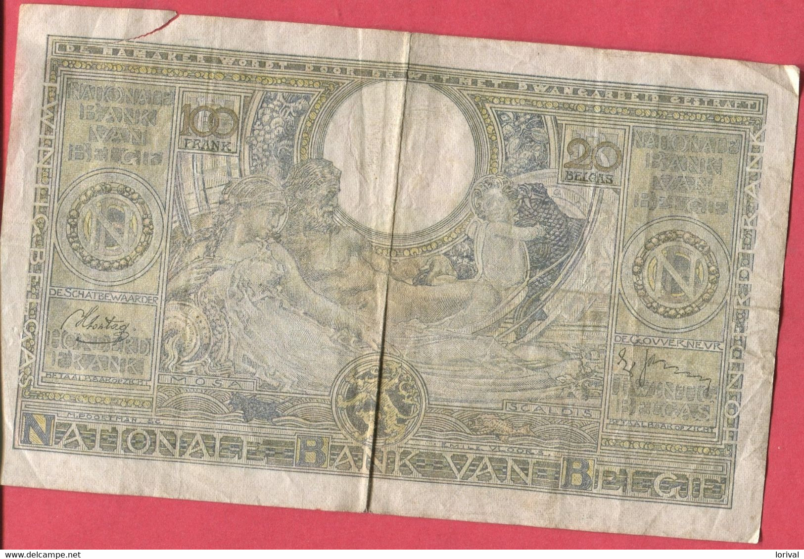 100 Francs  5 Euros - Non Classificati