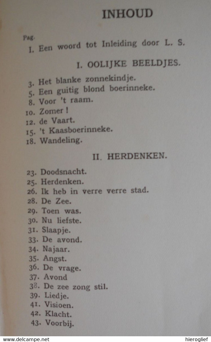 WAT ZANG EN MELODY door S. Bonn inleiding L. Simons nederlandsche bibliotheek / melodie lied zingen LIEDEREN