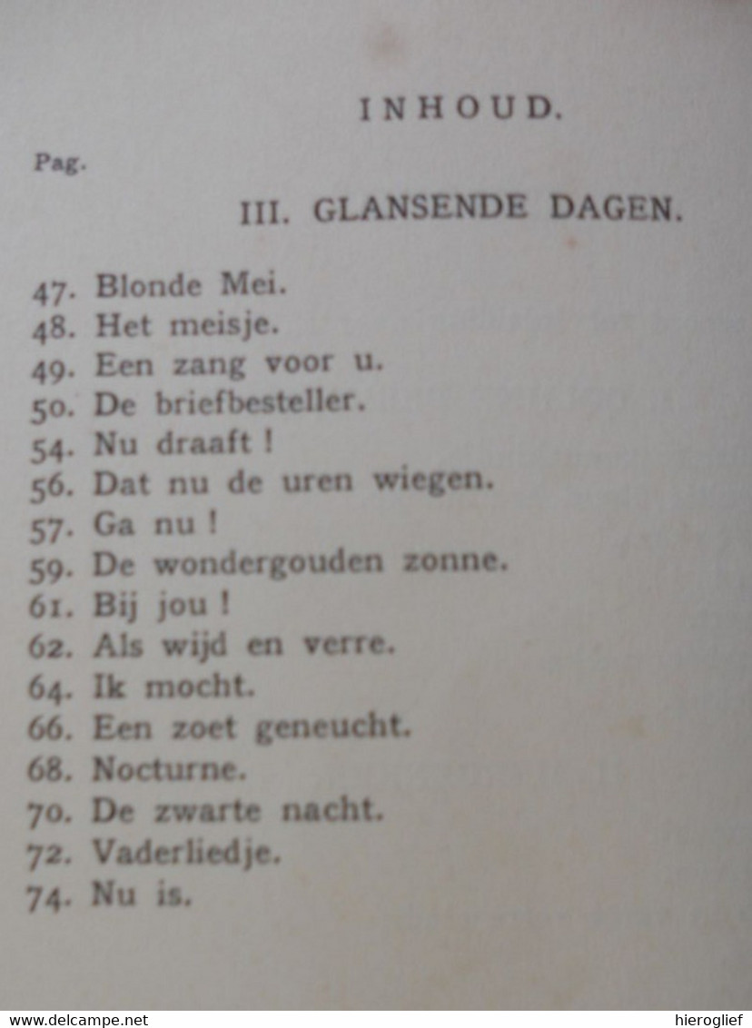 WAT ZANG EN MELODY door S. Bonn inleiding L. Simons nederlandsche bibliotheek / melodie lied zingen LIEDEREN