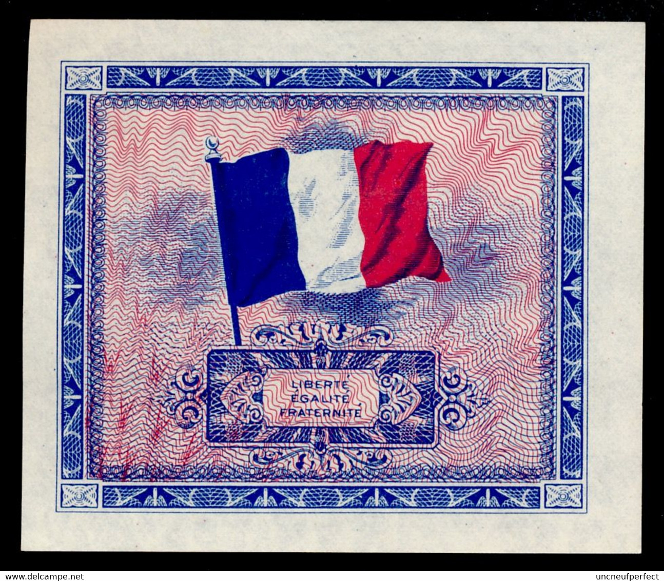 2 FRANCS 1944 Fayette VF-16-01 Sans Série UNC NEUF - 1944 Drapeau/Francia