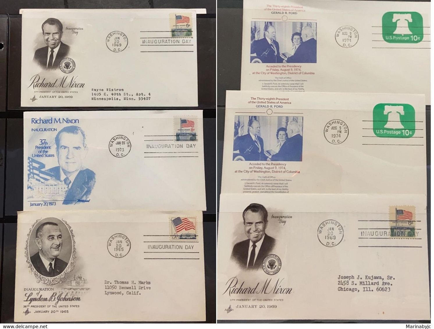 SO) ALBUM, WITH USA PRESIDENT RICHARD NIXON, VERY RARE - Other & Unclassified