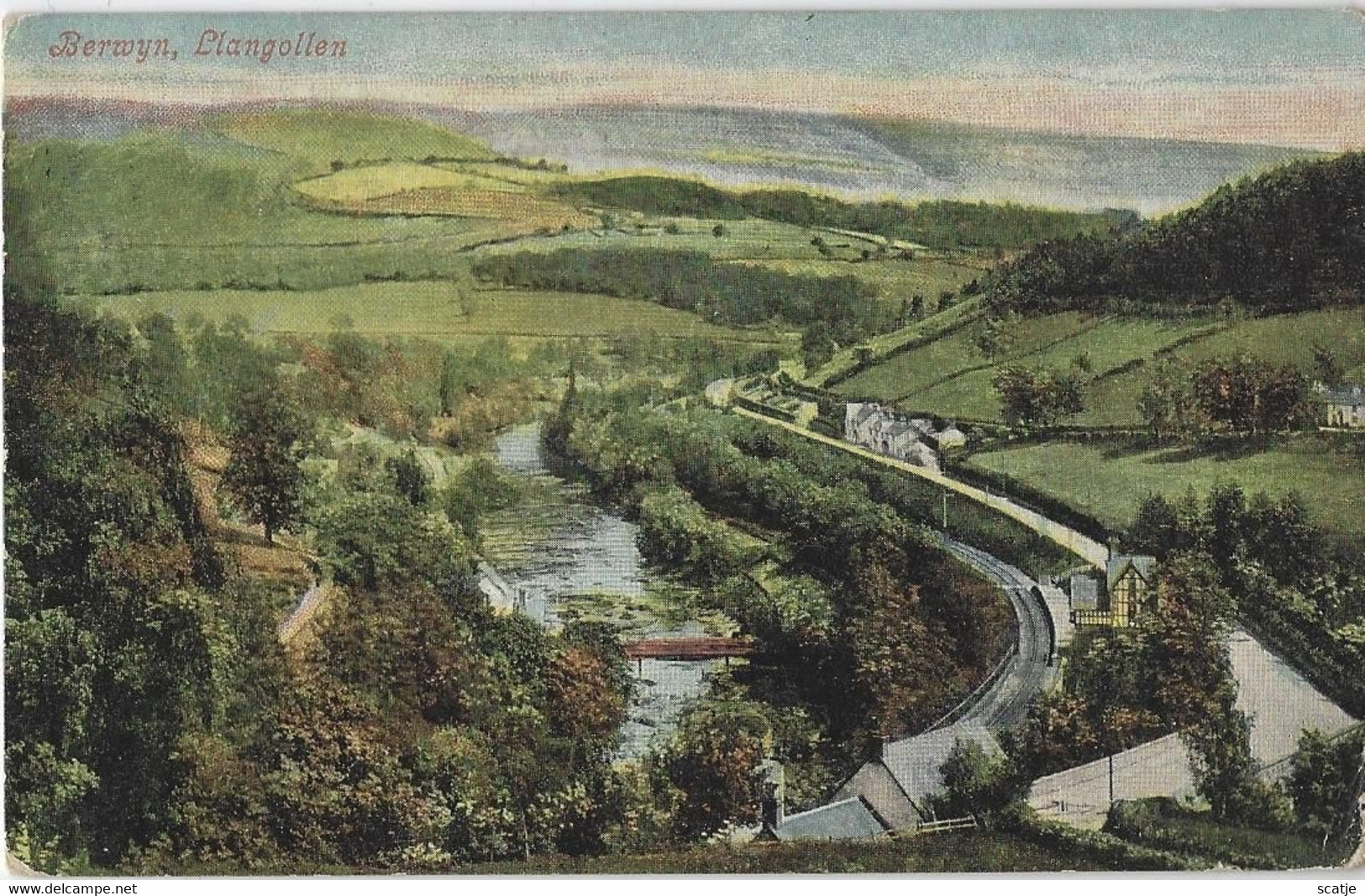 Berwyn,   Llangollen   -   1904    Naar    Wimbledon - Denbighshire