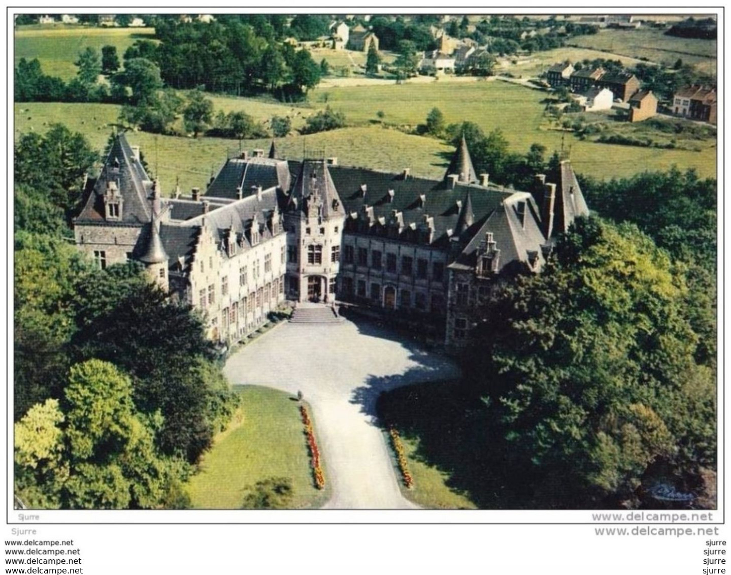 Ham-sur-Heure - Château Vue Aérienne - Kasteel - Ham-sur-Heure-Nalinnes