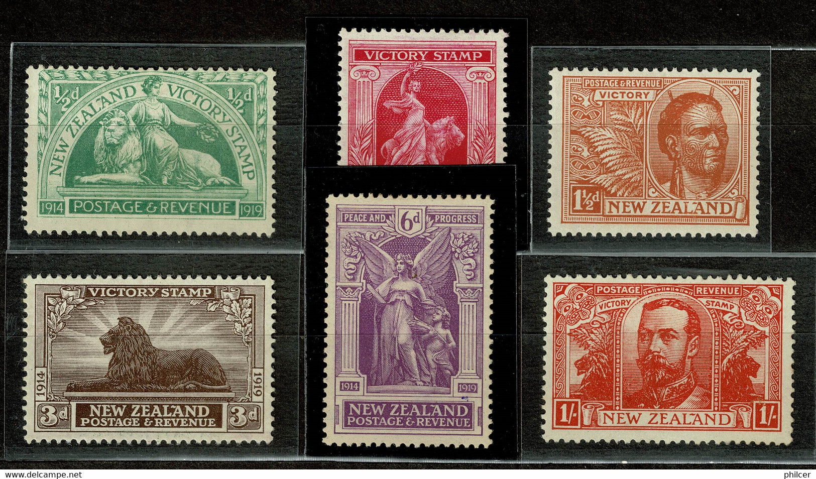 New Zeland, 1919, # 169..., MH - Ongebruikt