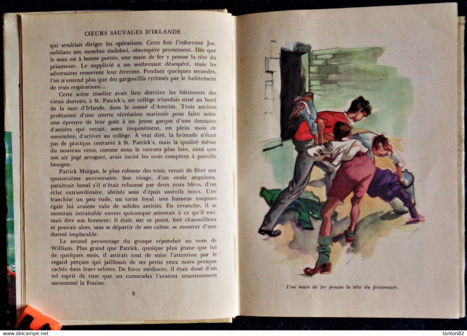 José-Marie Bouchet  - Cœurs sauvages d'Irlande - Idéal Bibliothèque N° 141 - ( 1958  ) .
