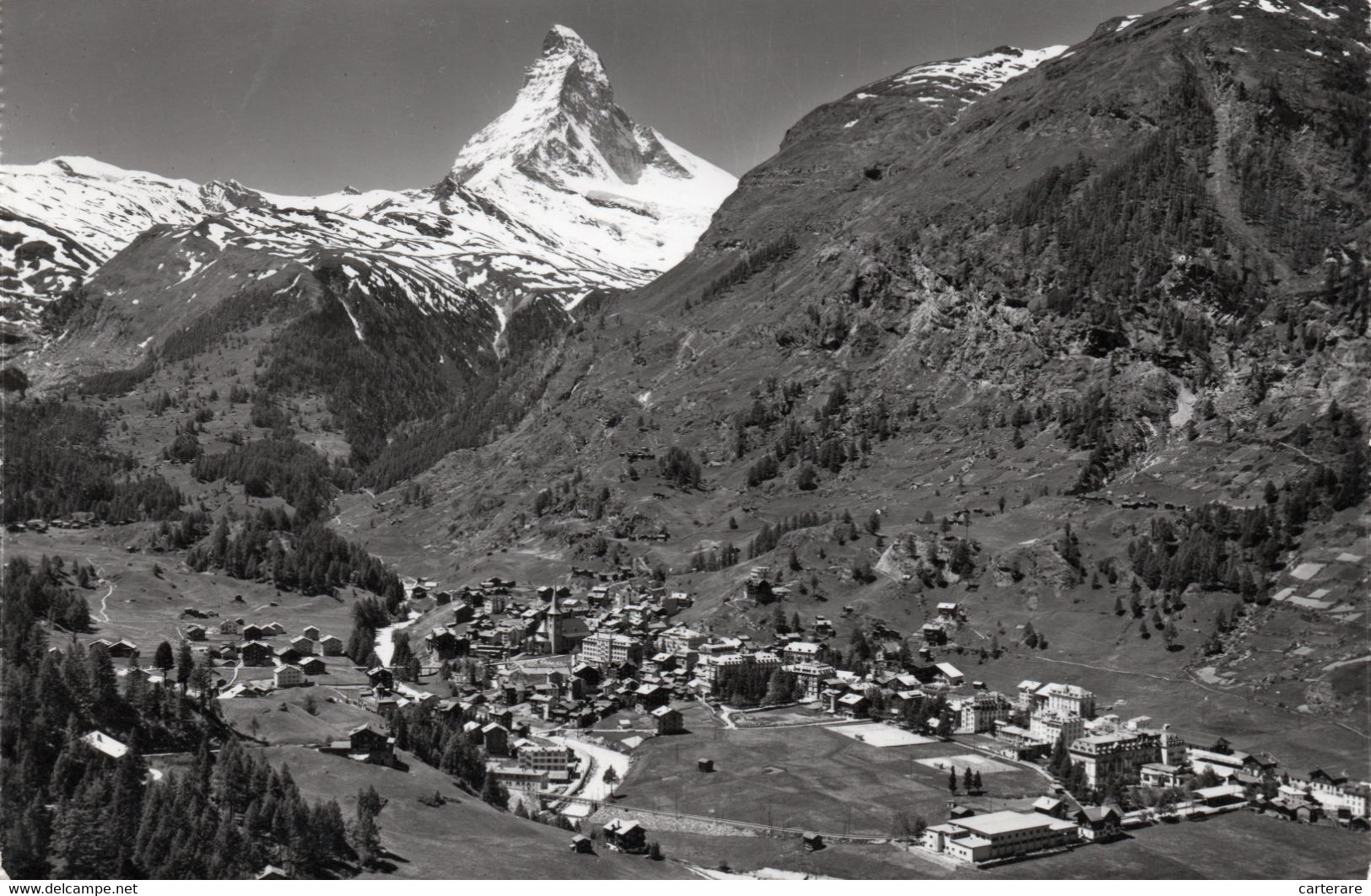 SUISSE,HELVETIA,SWISS,SWITZERLAND,SVIZZERA,SCHWEIZ,ZERMATT,VALAIS,CARTE PHOTO PERREN BARBERINI - Zermatt