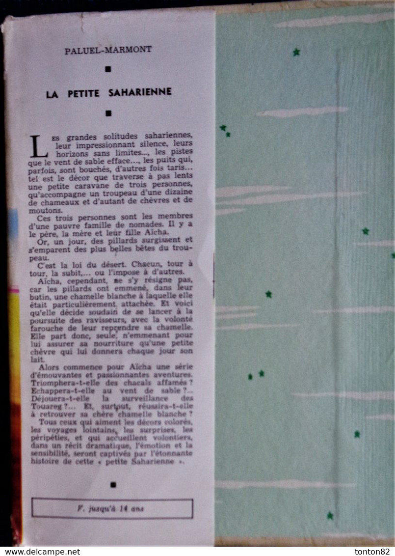 Paluel - Marmont - La Petite Saharienne - Idéal Bibliothèque N° 89 - ( 1955  ) . - Ideal Bibliotheque