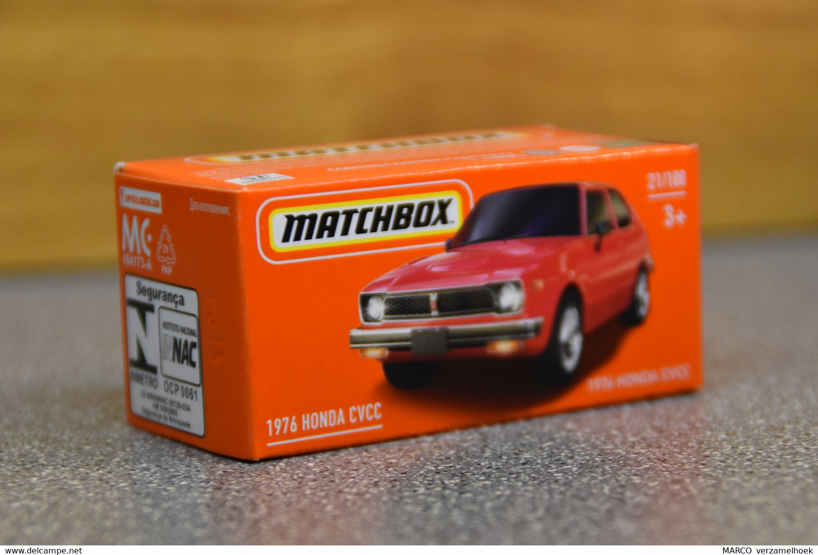 Mattel - Matchbox 21/100 1976 Honda Civic - Matchbox (Mattel)