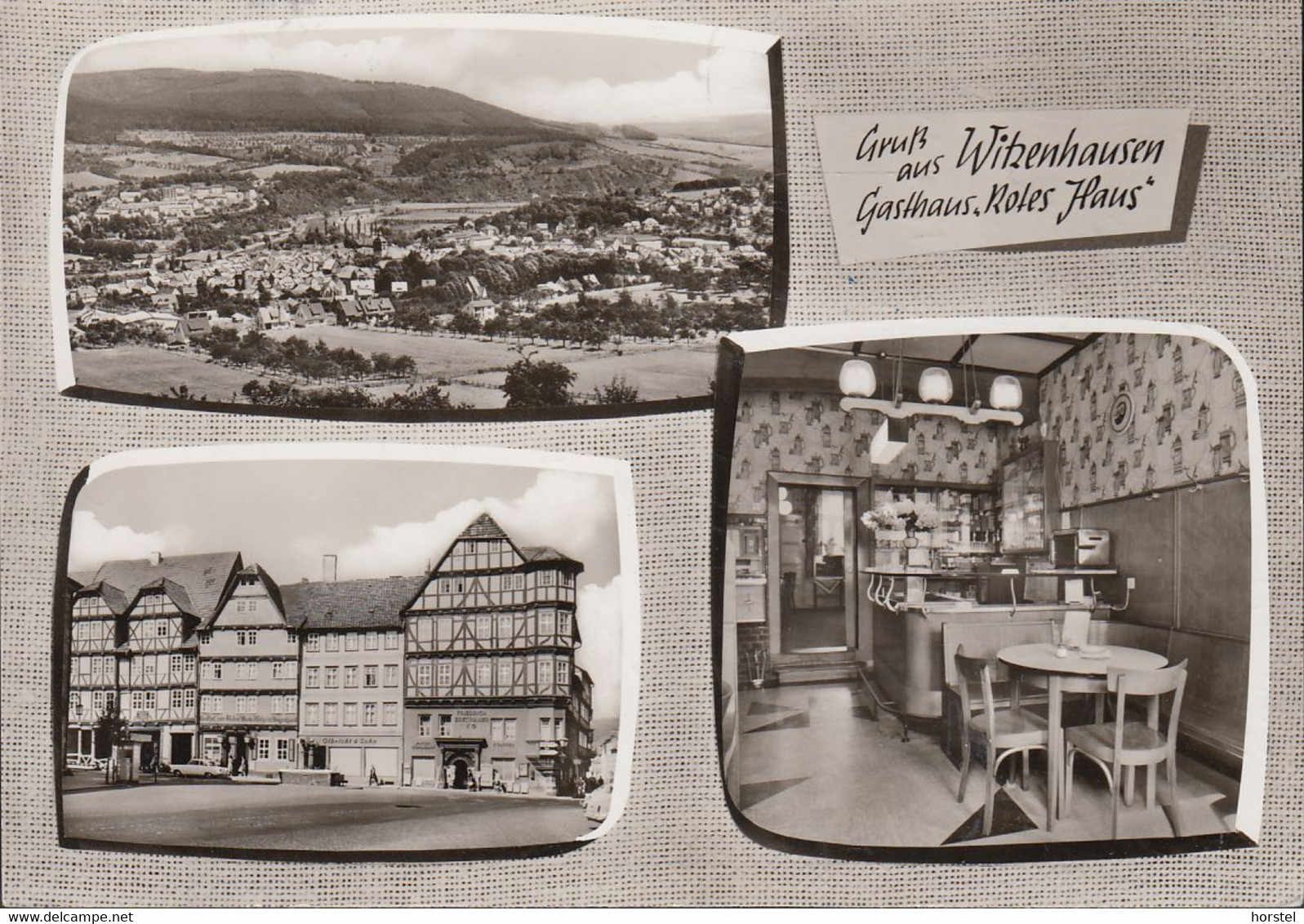 D-37213 Witzenhausen - Werratal - Gasthaus "Rotes Haus" - Car - Nice Stamp - Witzenhausen