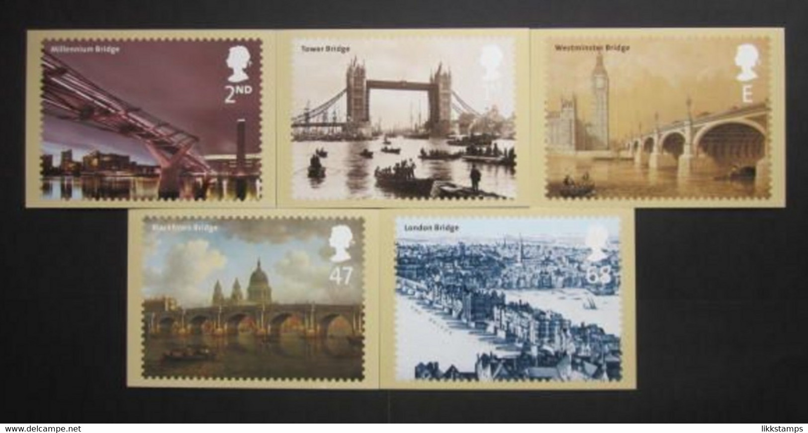 2002 BRIDGES OF LONDON P.H.Q. CARDS UNUSED, ISSUE No. 245 (B) #00892 - PHQ Cards