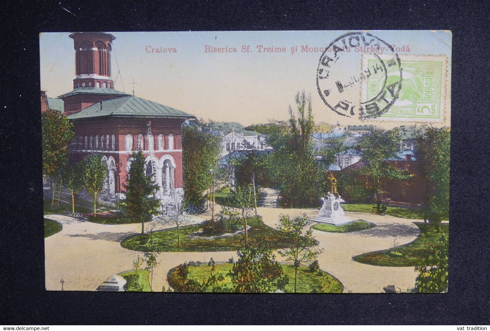 ROUMANIE- Affranchissement De Craiova Sur Carte Postale Pour La France En 1914 - L 123144 - Covers & Documents