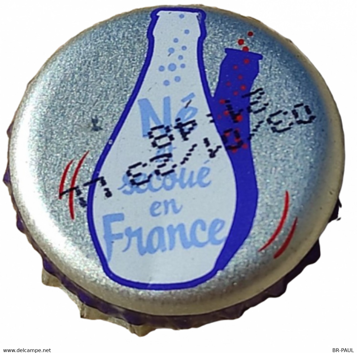FRANCE / CAPSULE SODA " NE ET SECOUE EN FRANCE " ORENGINA - Limonade