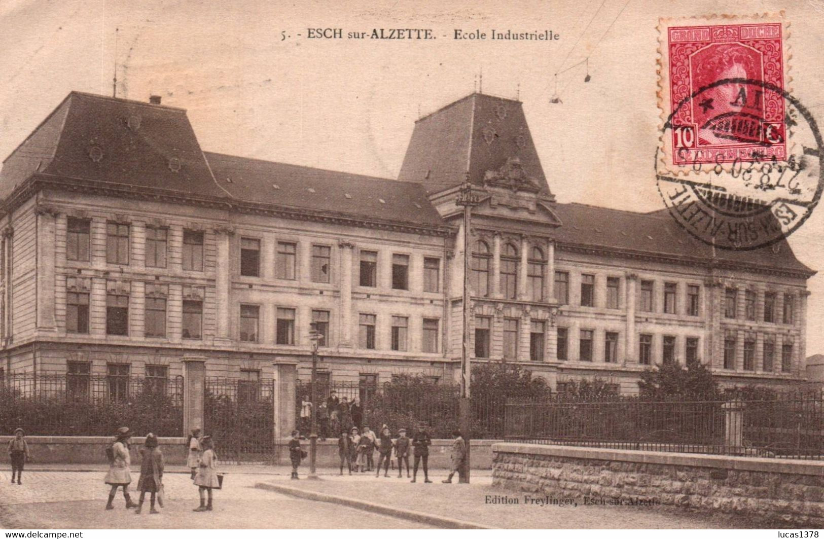 ESCH SUR ALZETTE / ECOLE INDUSTRIELLE /  BEL AFFRANCHISSEMENT - Esch-sur-Alzette