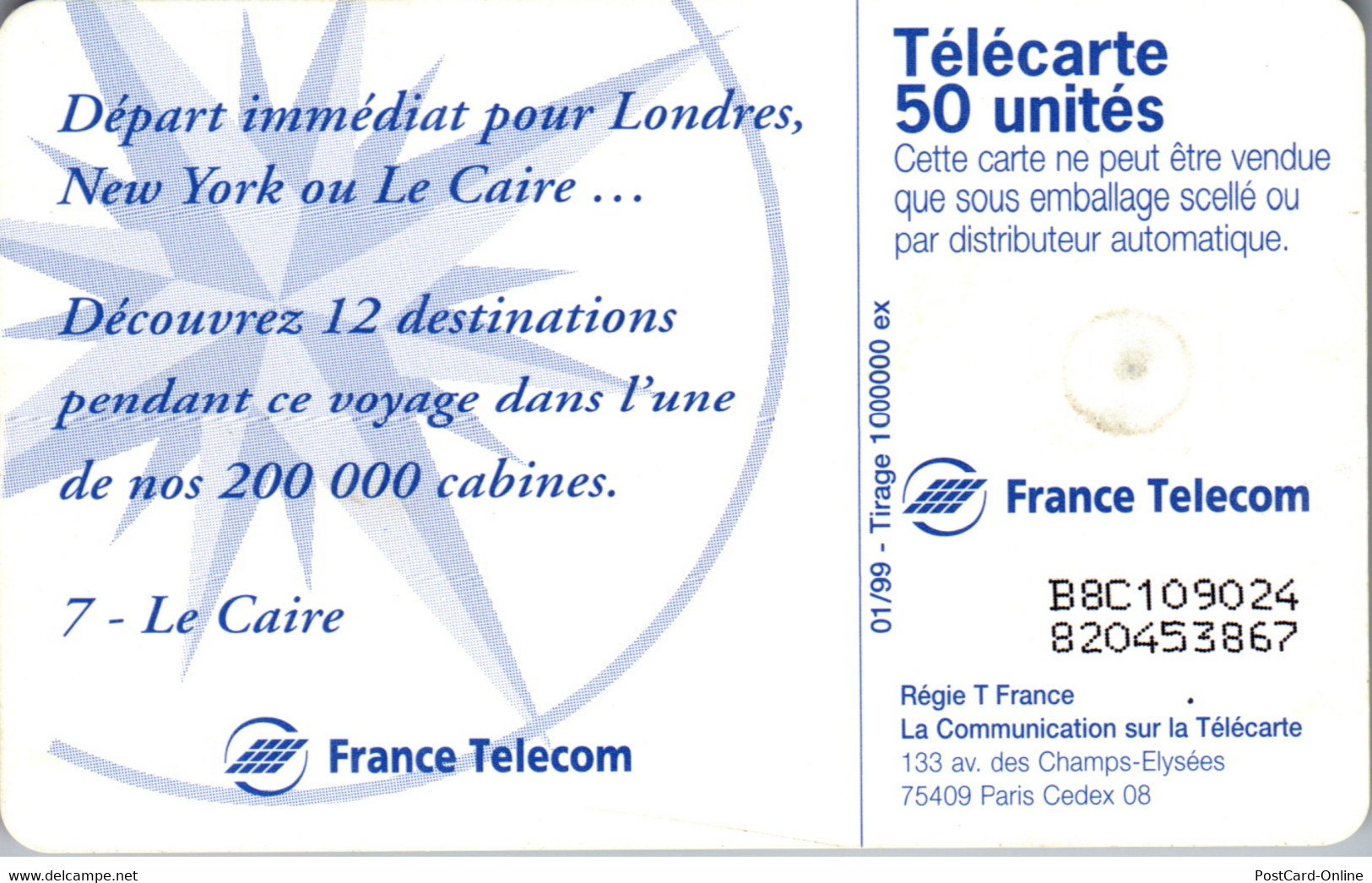 16374 - Frankreich - Le Caire - 1999