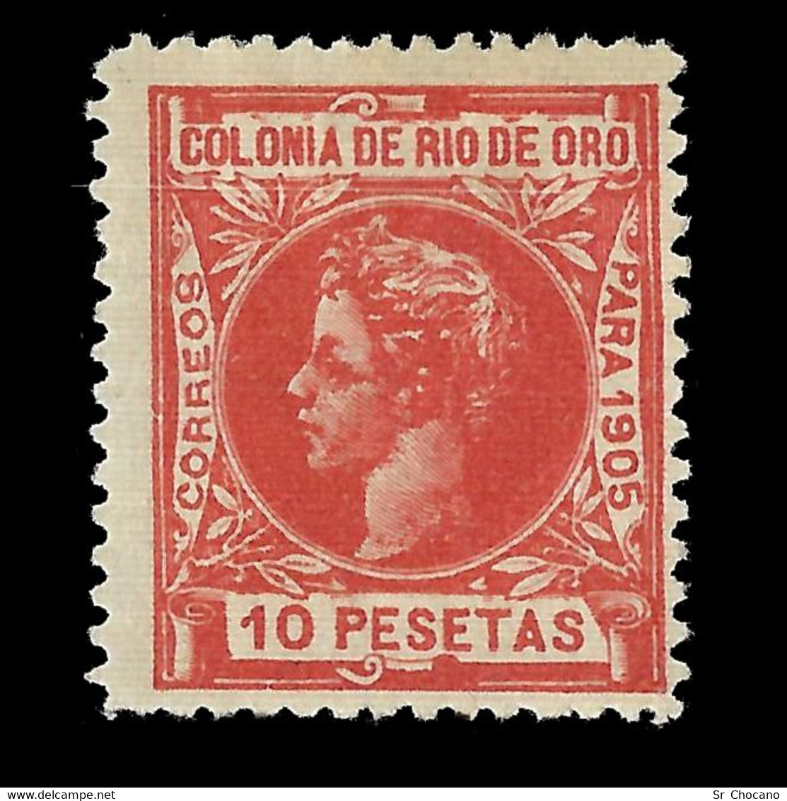 RÍO DE ORO.1905.Alfonso XIII.10p MH.nº 000 000.Edifil 16 - Rio De Oro
