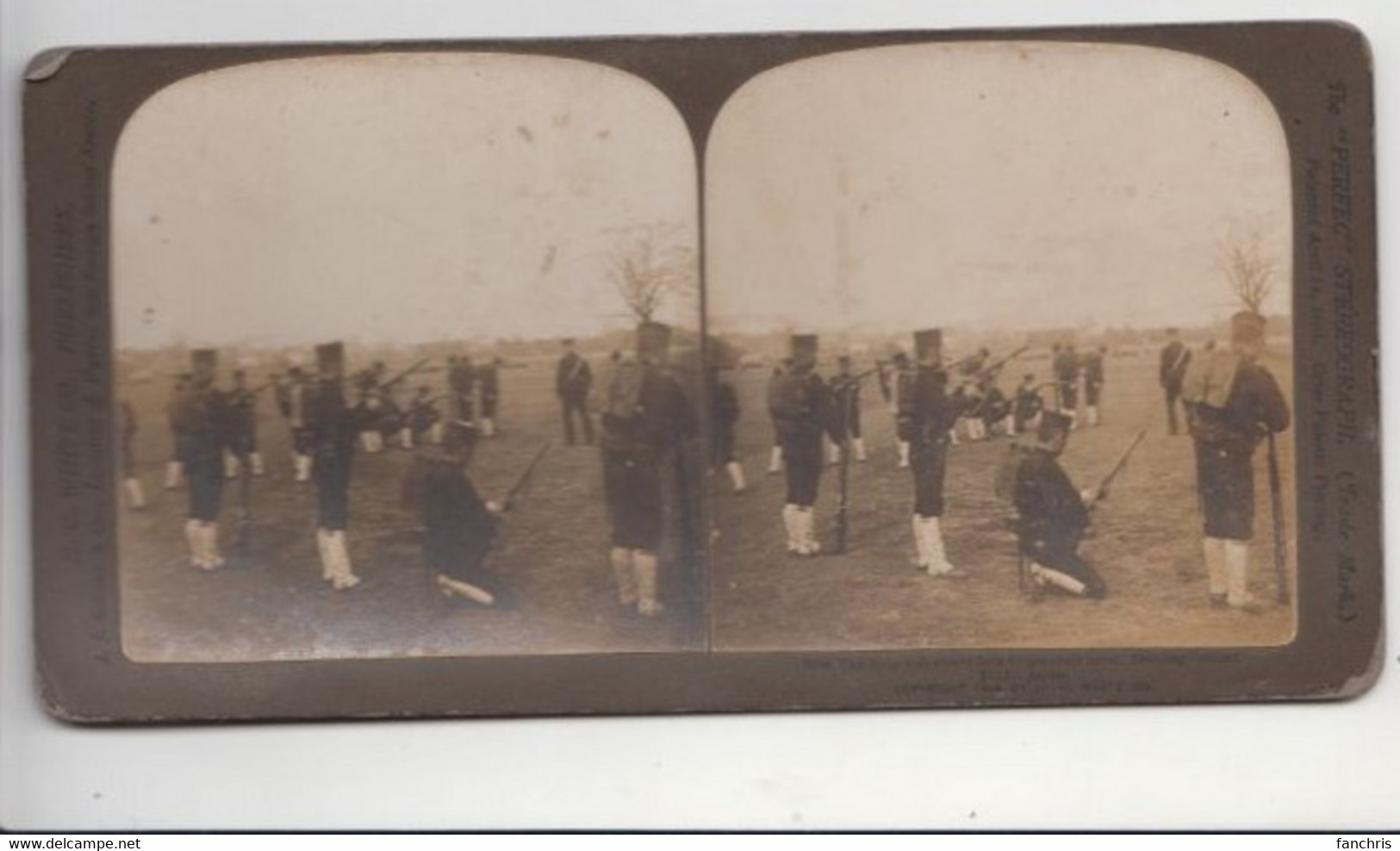 Teaching Volonteers How To Use Their Arms,Drilling Ground Tokio Japan - Fotos Estereoscópicas