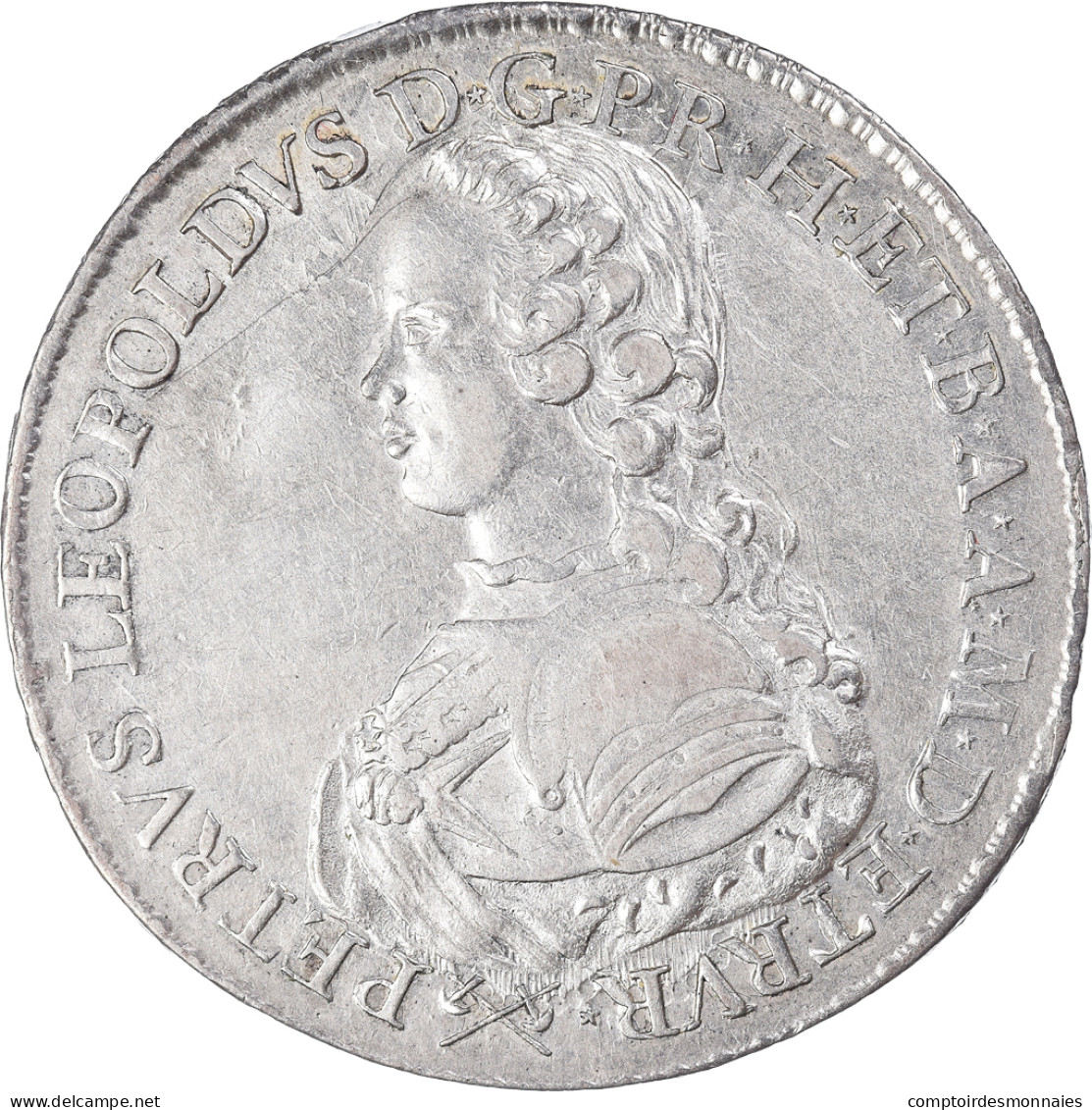 Monnaie, États Italiens, TUSCANY, Pietro Leopoldo, Francescone, 10 Paoli, 1767 - Toscane