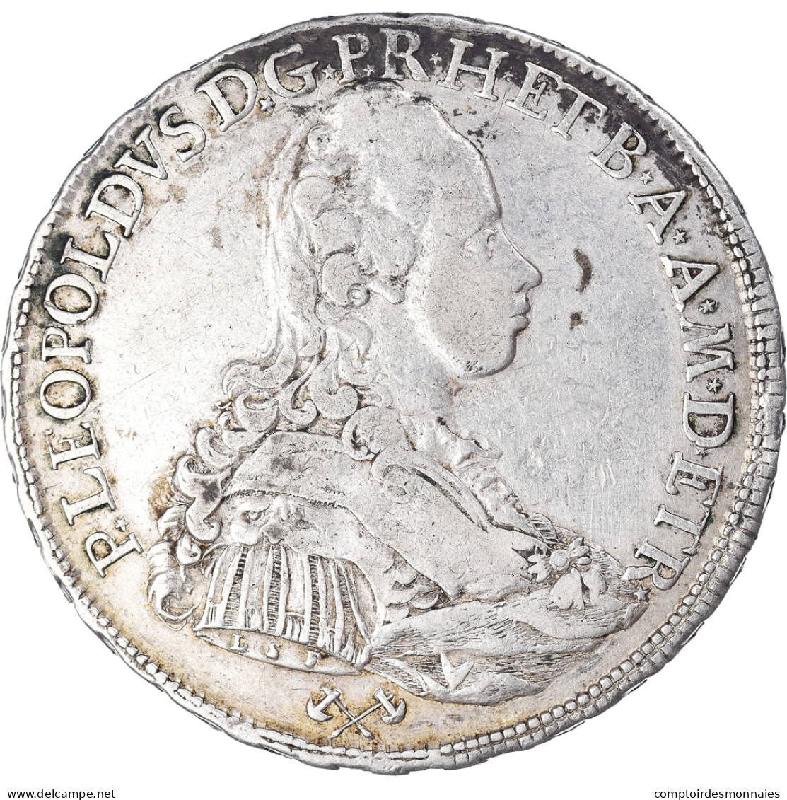 Monnaie, États Italiens, TUSCANY, Pietro Leopoldo, Francescone, 10 Paoli, 1772 - Toscane