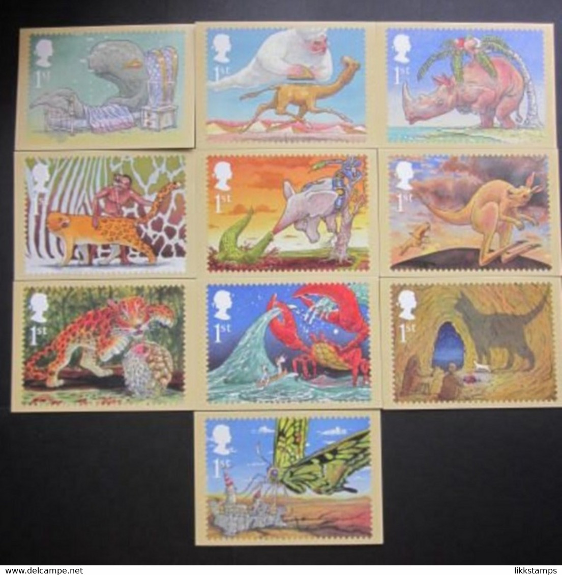 2002 RUDYARD KIPLING'S JUST SO STORIES P.H.Q. CARDS UNUSED, ISSUE No. 237 (B) #00898 - Cartes PHQ