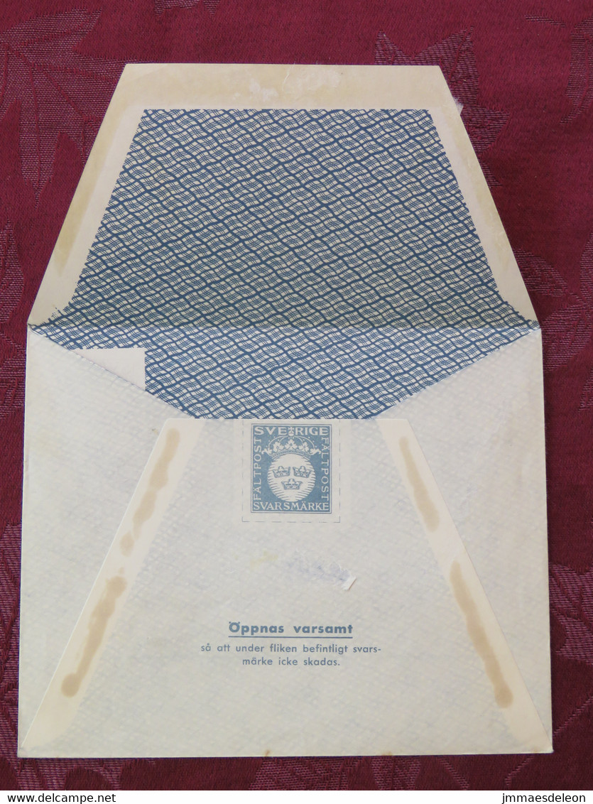 Sweden Unused Military Stationery - Militaires