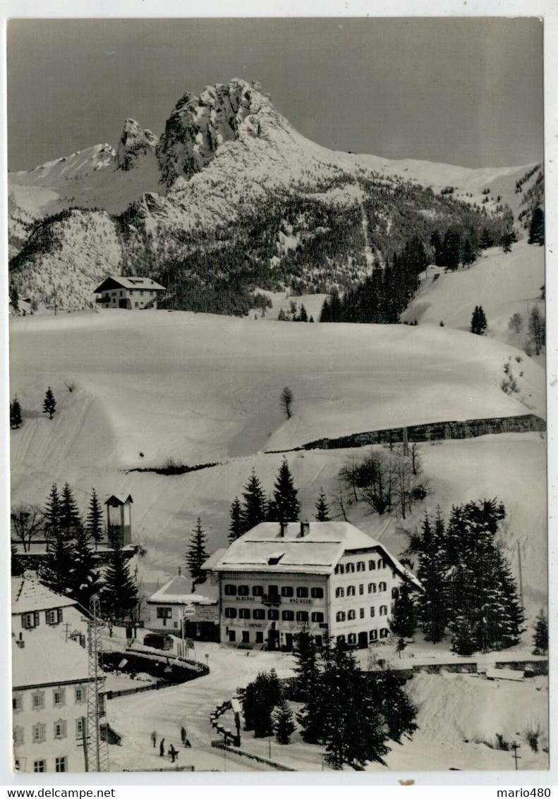 VAL  GARDENA  S. CRISTINA     (BZ)    ALBERGO  MACIACONI  GASTHOF         2 SCAN   (VIAGGIATA) - Other & Unclassified