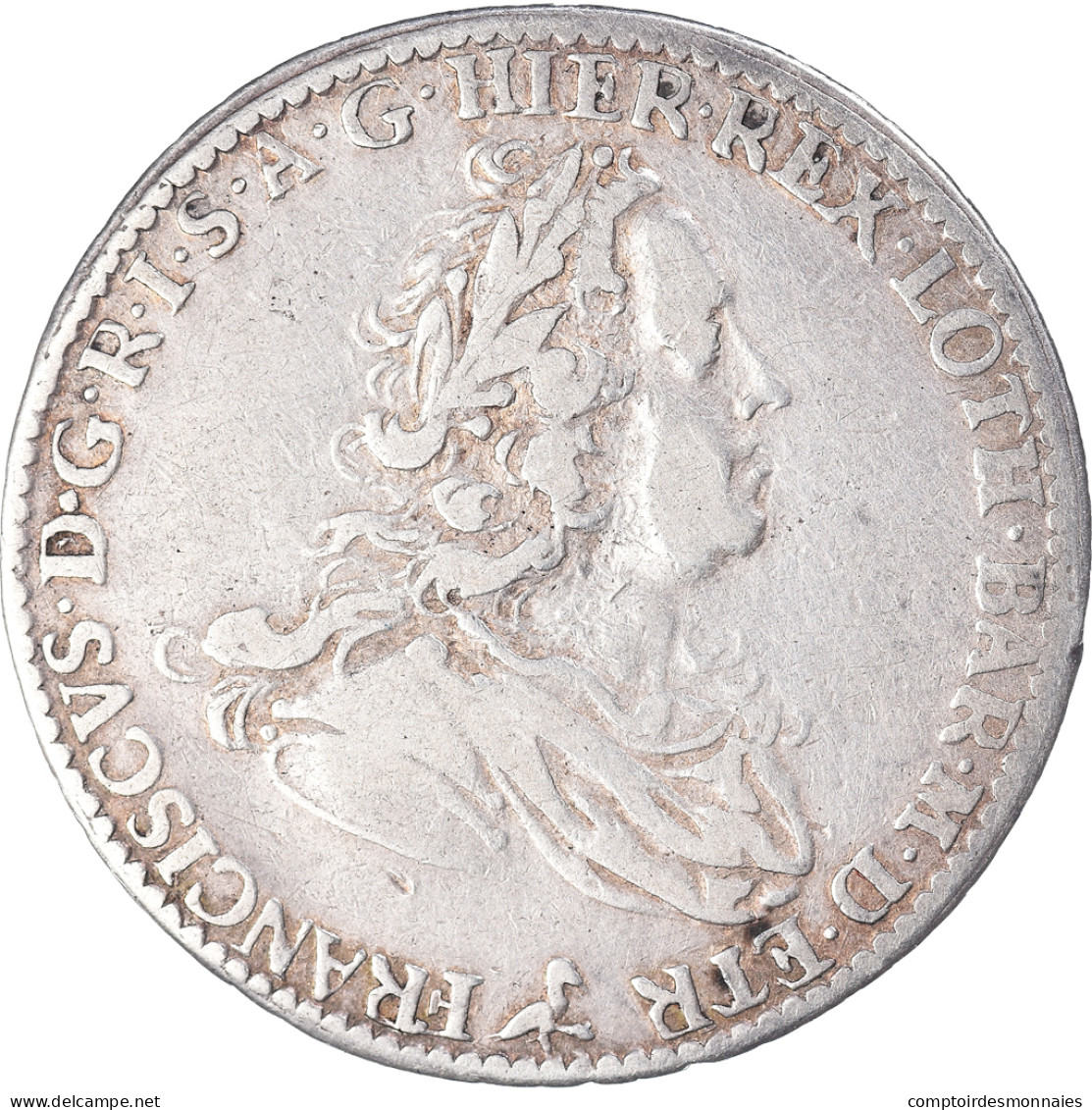 Monnaie, États Italiens, TUSCANY, Francesco III, As Emperor Francis I, 1/2 - Toskana