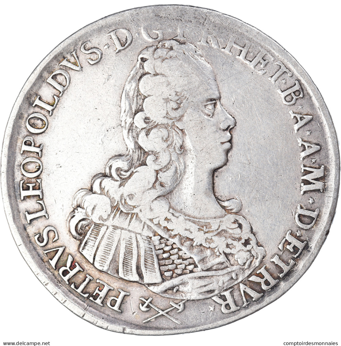 Monnaie, États Italiens, TUSCANY, Pietro Leopoldo, Francescone, 10 Paoli, 1768 - Tuscan