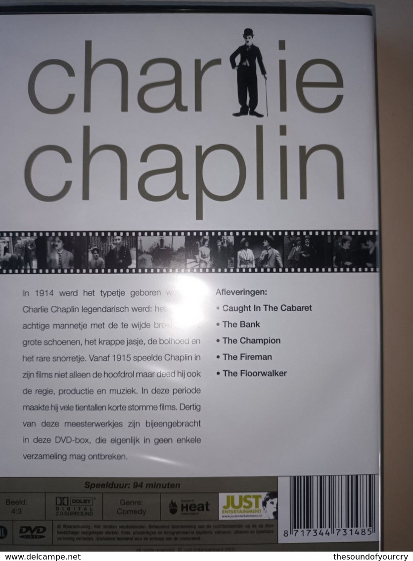 Charlie Chaplin 5 Dvd Box - TV-Reeksen En Programma's