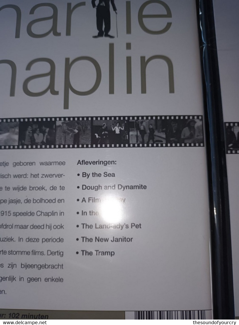 Charlie Chaplin 5 dvd box