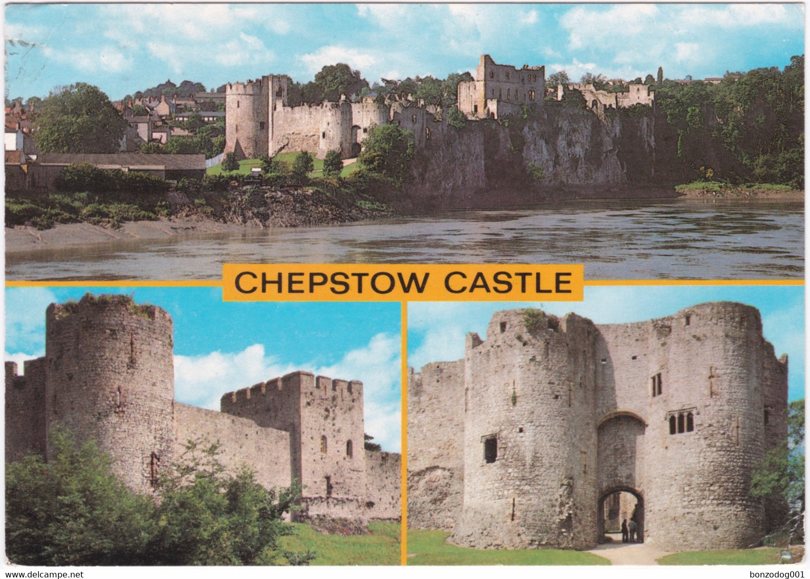 Chepstow Castle, Monmouthshire, Wales. Multiview - Monmouthshire