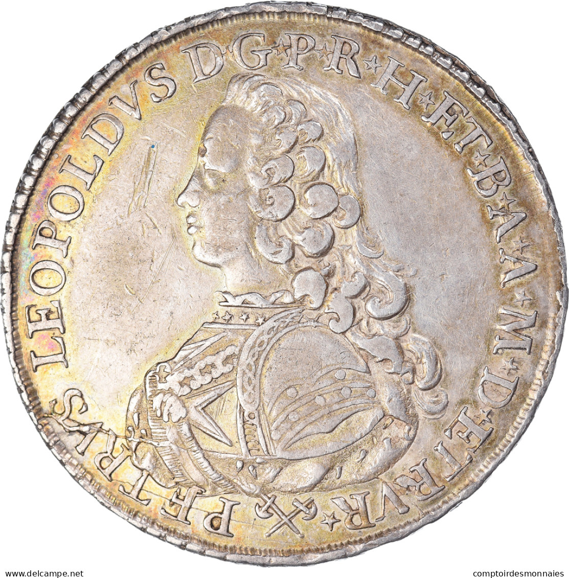 Monnaie, États Italiens, TUSCANY, Pietro Leopoldo, Francescone, 10 Paoli, 1768 - Tuscan