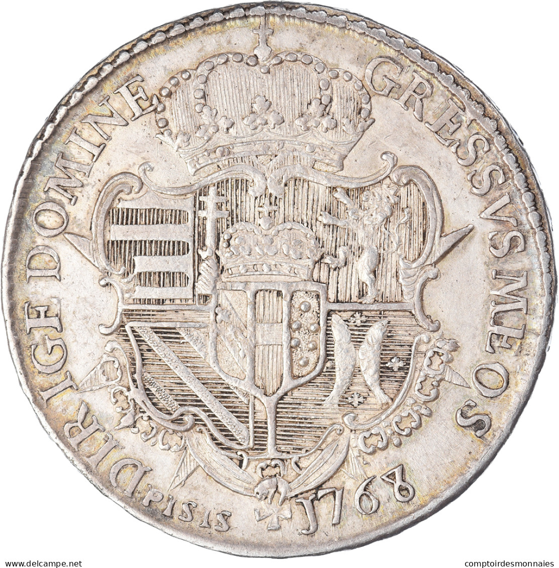 Monnaie, États Italiens, TUSCANY, Pietro Leopoldo, Francescone, 10 Paoli, 1768 - Toscana