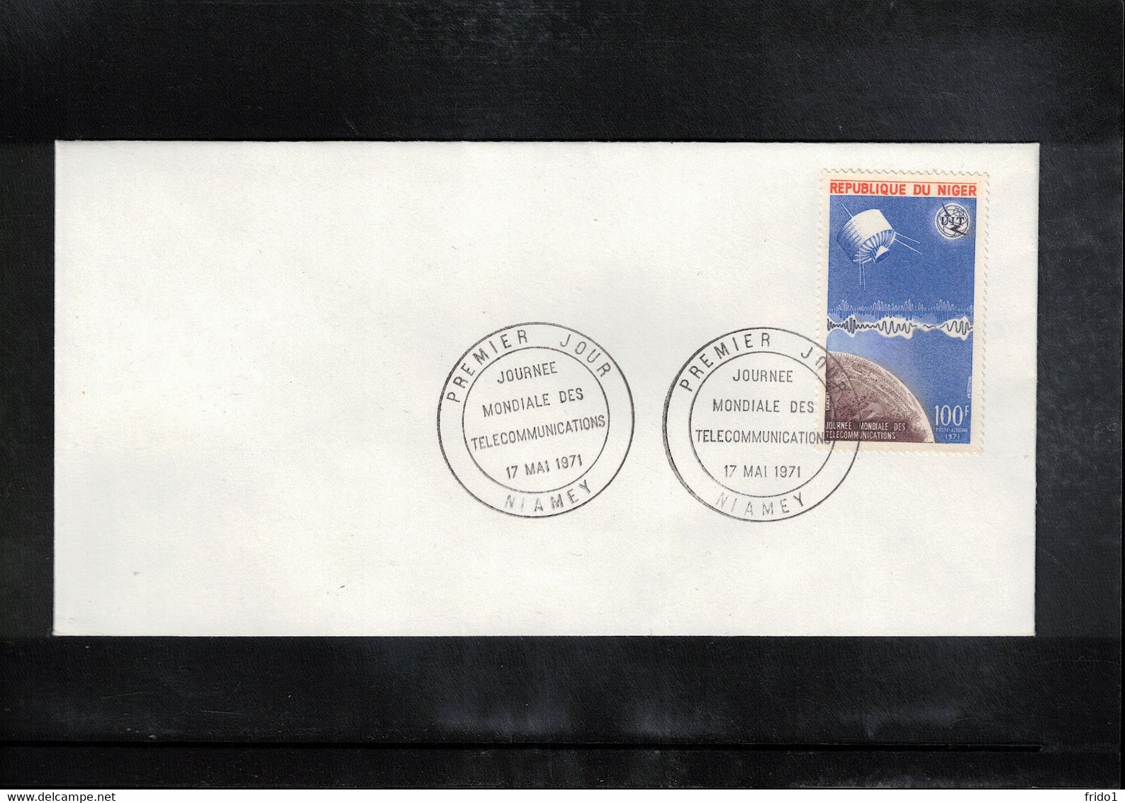 Niger 1971 Space / Raumfahrt / L'espace  - World Communications Day UIT FDC - Africa
