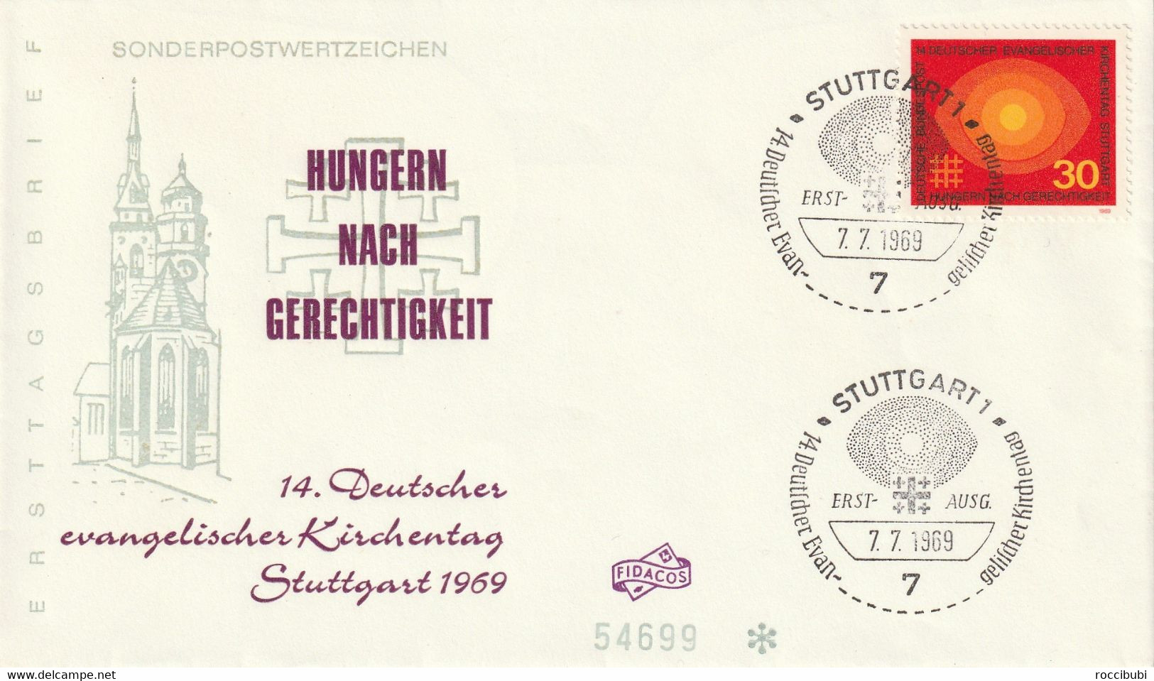 Mi. 595 FDC - Altri & Non Classificati