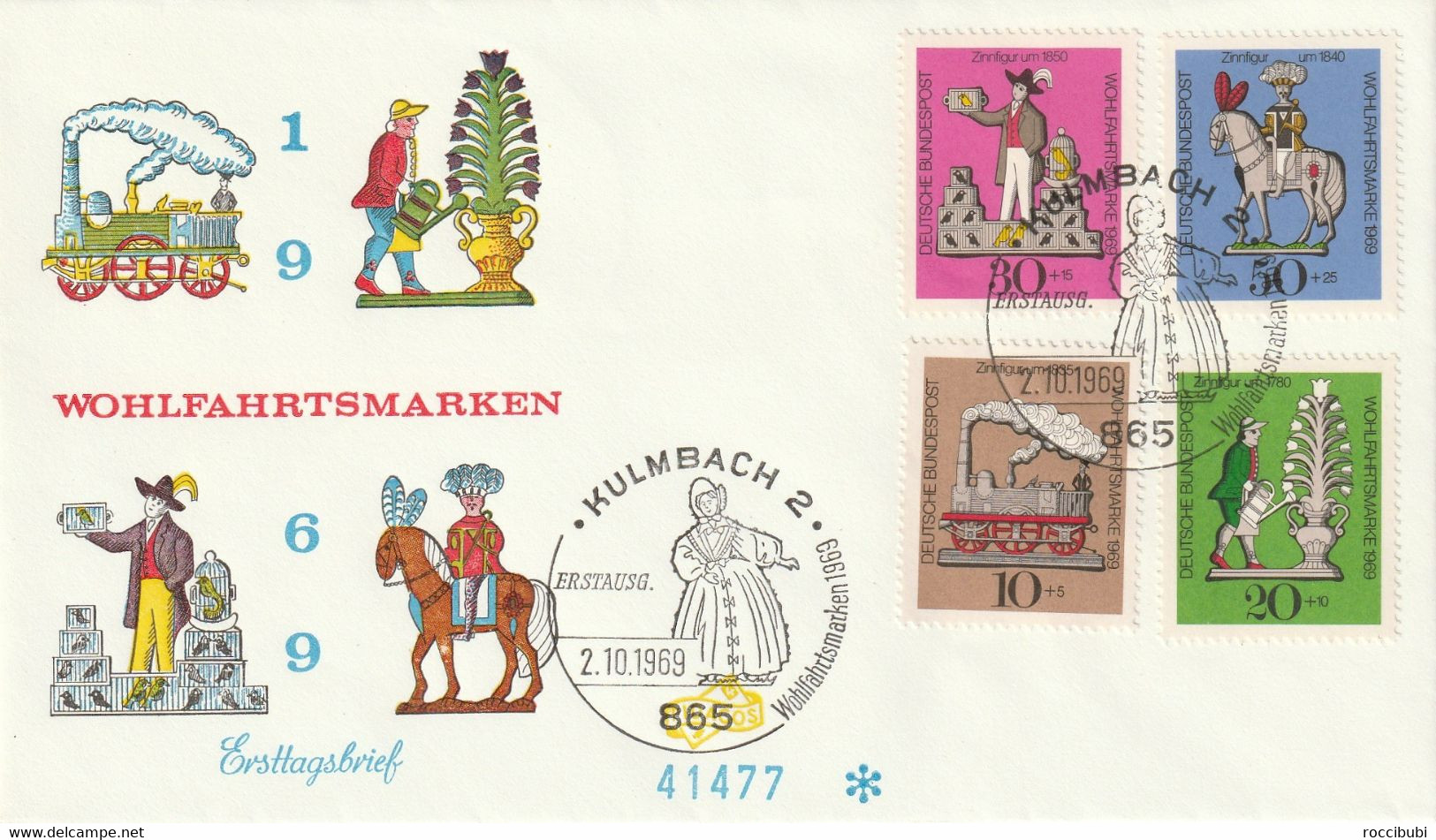 Mi. 604/607 FDC - Other & Unclassified